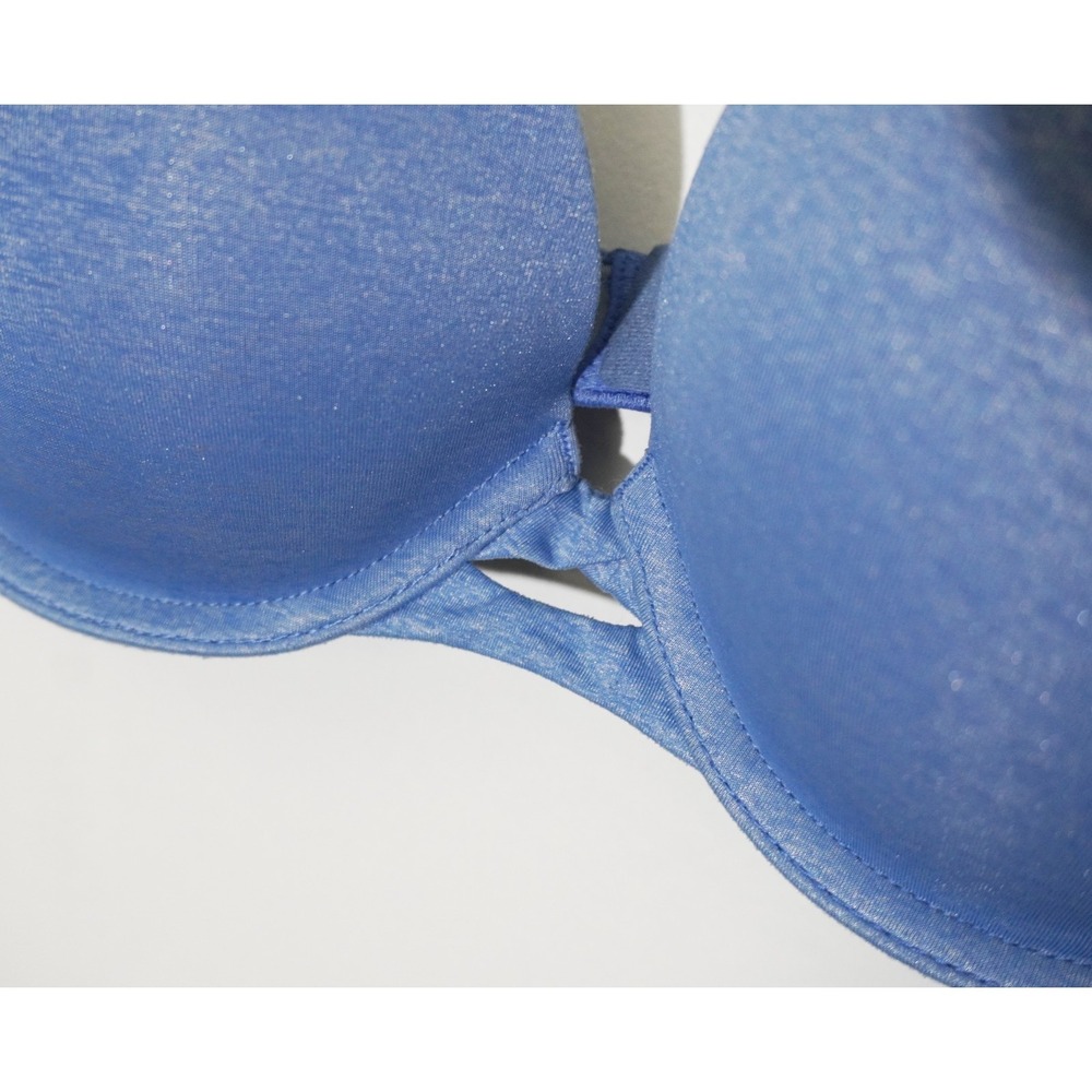 Victoria's Secret Perfect Shape Powder Blue Bra Underwire Full Coverage 34C - Picture 2 of 5